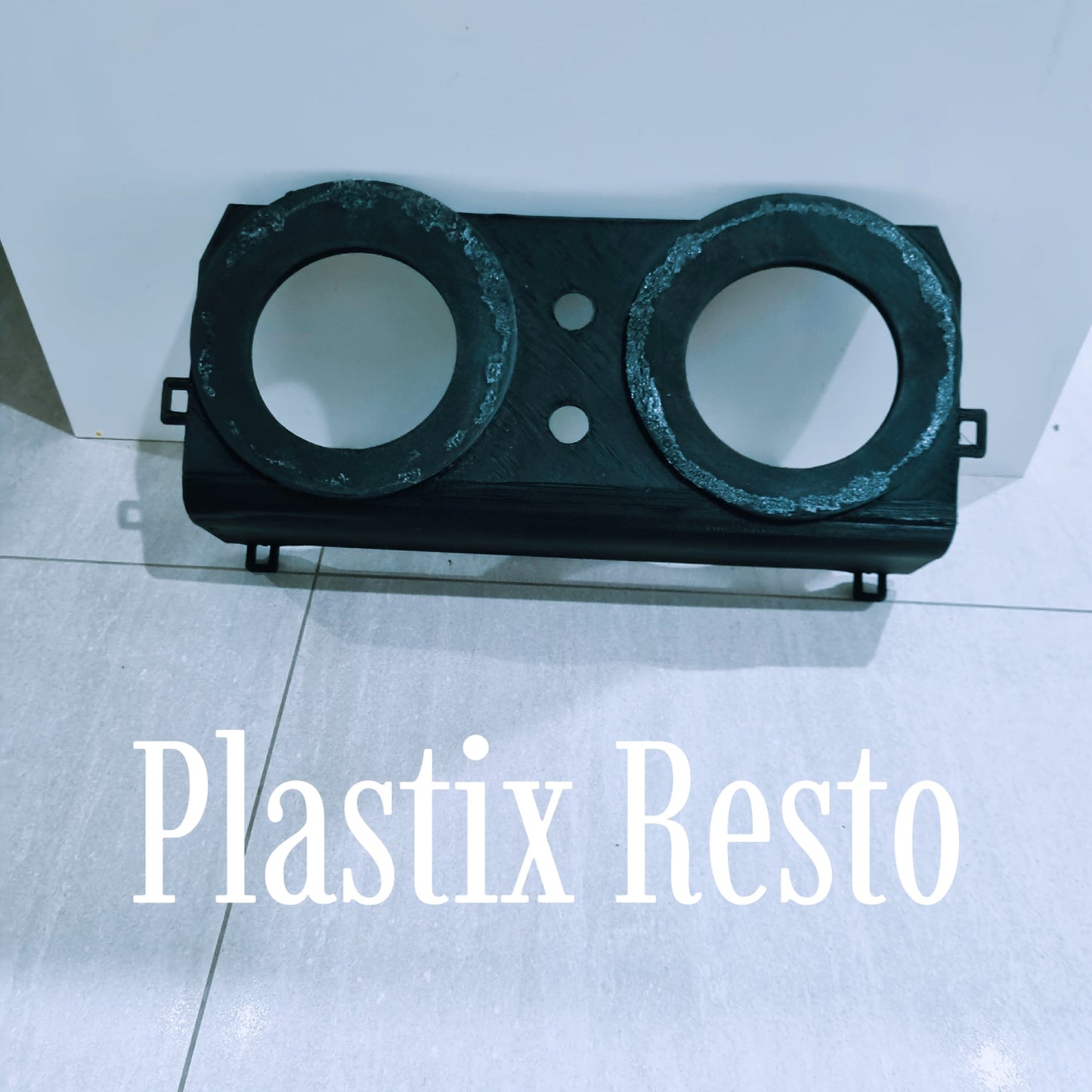 Mazda 1300 glovebox back plastic