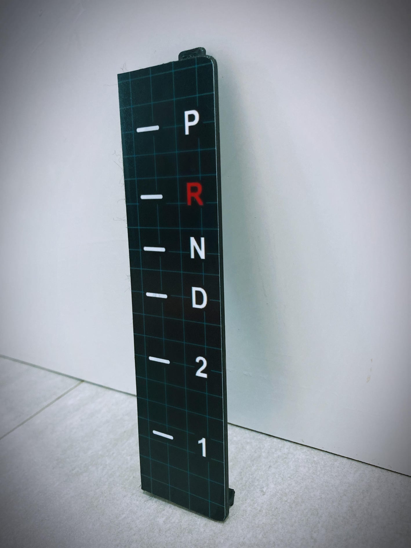 VL gear indicator to suit B&M shifter. Normal or reverse pattern.