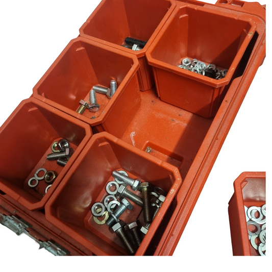 Single large packout organiser