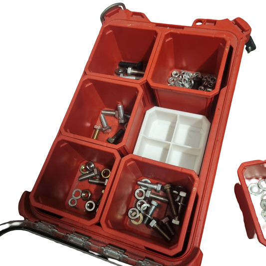Slim packout organiser