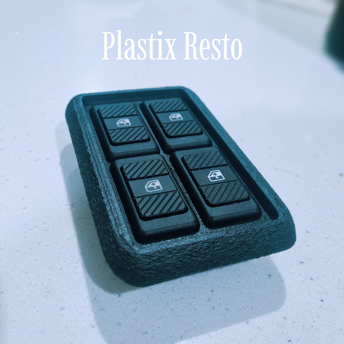 VL power window switch console plastic surround