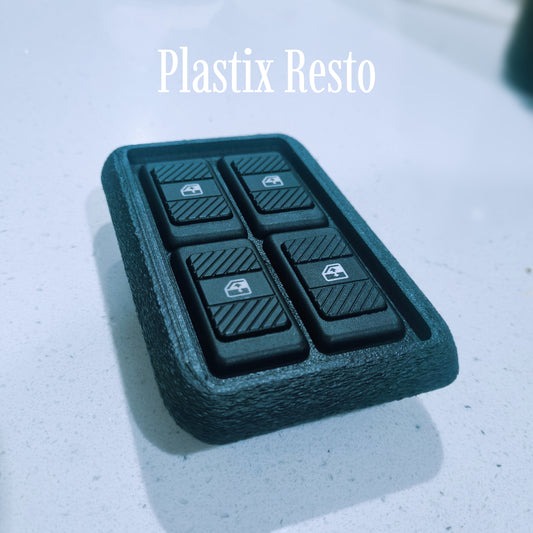 VL power window switch console plastic surround