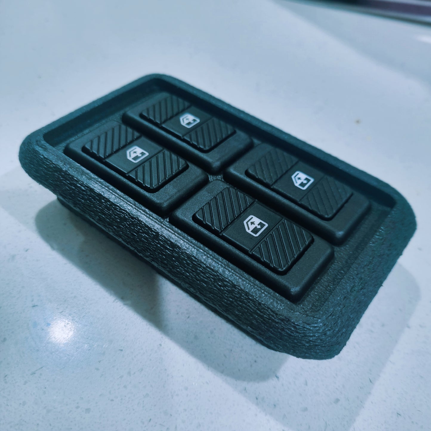 VL power window switch console plastic surround