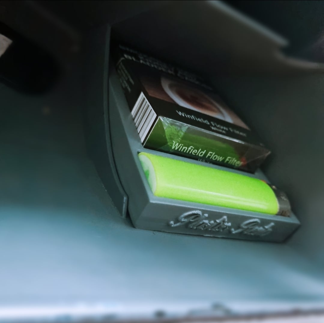 VL glovebox Cigarette and Lighter holder plastic. Custom order