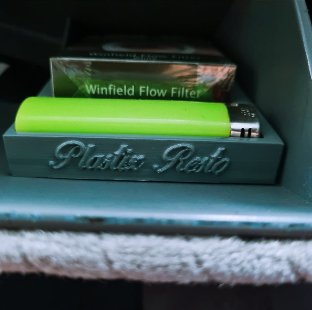 VL glovebox Cigarette and Lighter holder plastic. Custom order