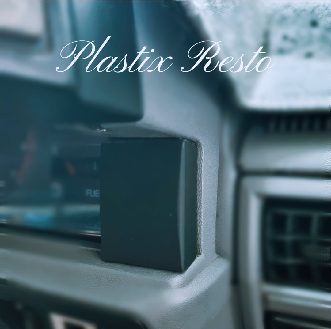 Vl dash RH instrument cluster blank piece plastic